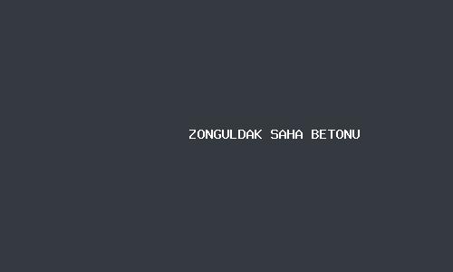 Zonguldak saha betonu